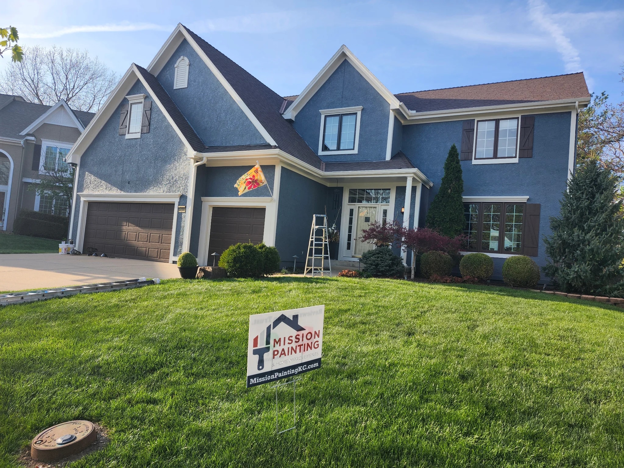 Painting project in Overland Park by Mission Painting β after
